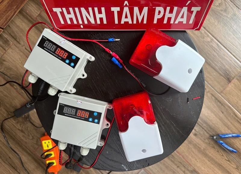 cảnh báo nhiệt độ cao
